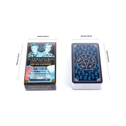 Baralho de tarô sobrenatural e guia, jogo de cartas, presente com guia de pdf, jogo de tabuleiro, 78 cartas para iniciantes - Image 2