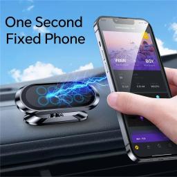 Novo suporte magnético do telefone do carro para iphone 15 14 13 12 11 samsung redmi suporte do telefone celular suporte de montagem magnética no carro - Image 4