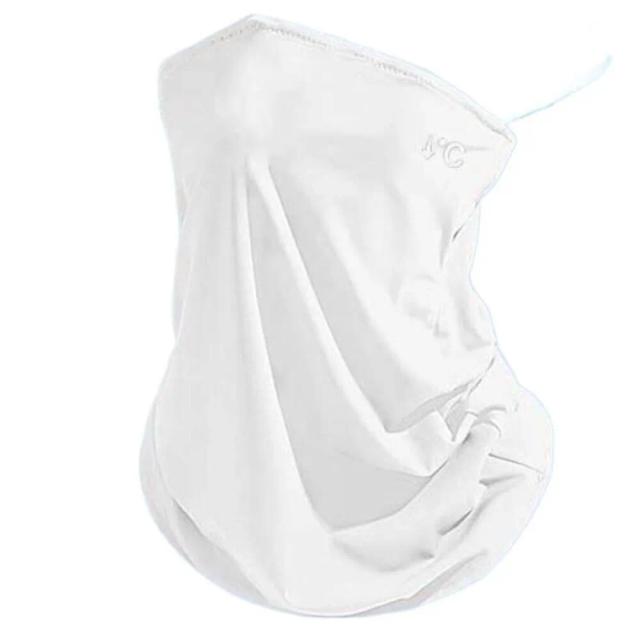 Máscara de Seda Gelada UPF50+ Proteção Pescoço Ciclismo Anti-UV