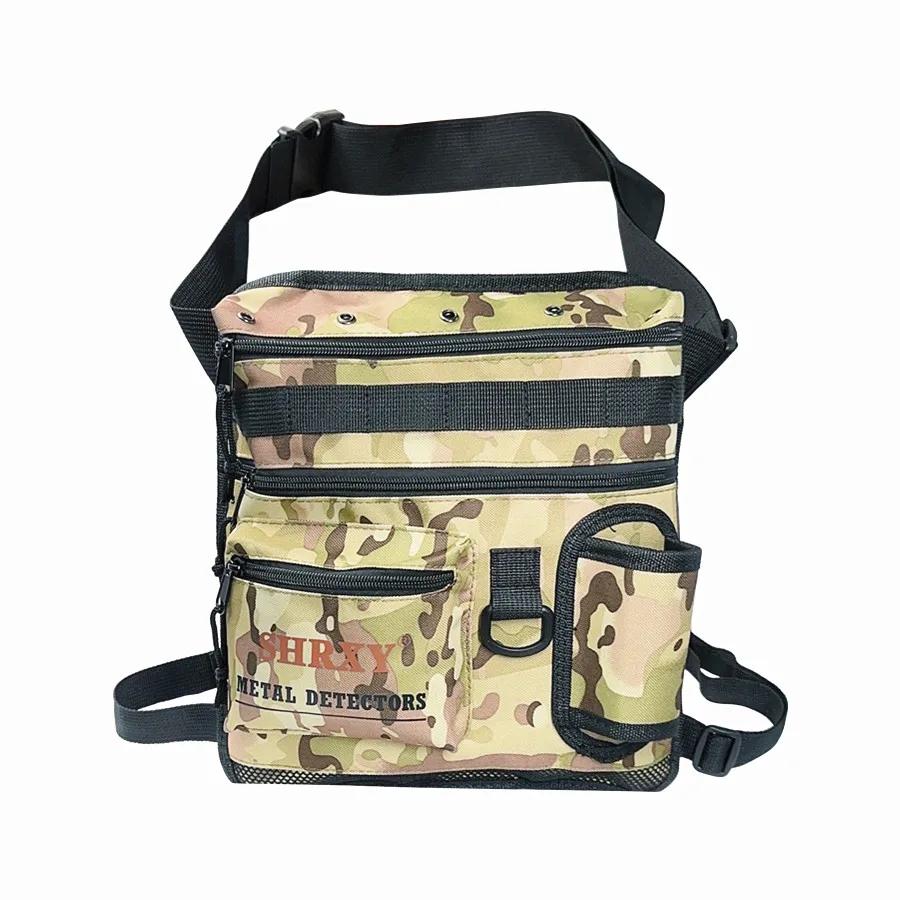 Detector de metais encontra saco todo terreno jardim detectando bolsa acessórios escavador ferramentas saco - Image 1