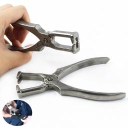 1 Peça Alicate de Reparo de Zíper em Aço Inoxidável 304, Ferramenta para Instalação de Zíperes, Kits de Ferramentas DIY para Roupas, Calçados e Acessórios de Costura - Image 1