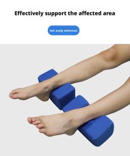 1 par de travesseiro de apoio para elevador de pés, almofada anti-escaras de tornozelo, descanso de perna, suporte e travesseiro para cirurgia, lesões - Image 4