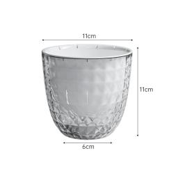 Vaso de flores com rega automática, absorvente de água, transparente, camada dupla, plástico, suculentas, vaso decorativo - Image 6