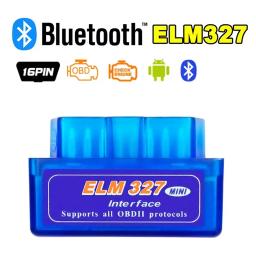 Elm327 mini v2.1 detector bluetooth obd bluetooth detector de mau funcionamento do carro obd2 ferramenta diagnóstico do carro para android/windows - Image 1