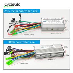 24v 36v 48v 250w 350w 500w e-bike controlador de acionamento de motor sem escova sw900 kit de exibição lcd para scooter de bicicleta elétrica - Image 5