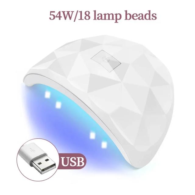 LINMANDA Lâmpada para Unhas 88W 18LED UV Gel Secador de Unhas