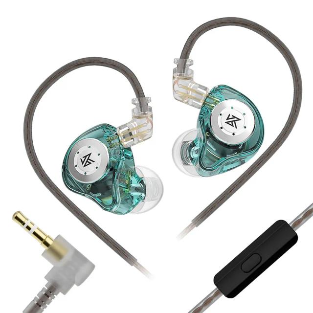 KZ EDX Pro Fones de Ouvido Intra-auriculares com Cancelamento de Ruído Bass HIFI