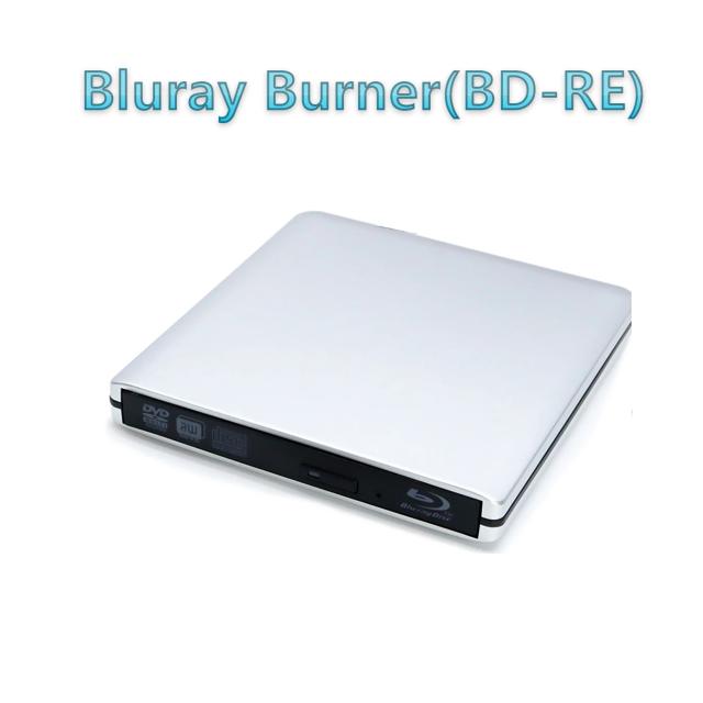 Unidades orídicas do queimador de Blu-ray suportam disco 25G BD-RE/ROM Play/Leia/Escrita CD/DVD/BD para laptop PC MAC Windows - Gravador de Blu-ray