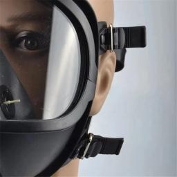 Máscara de gás tipo MF14/05, respirador montado na cabeça de radiação anti-poluição nuclear química, máscara de gás facial completa com filtro de 40 mm - Image 2