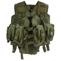 Colete Tático de Equipamento Militar para Caça e Airsoft com Camuflagem e Bolsa de Água - Colete Esportivo - Image 3