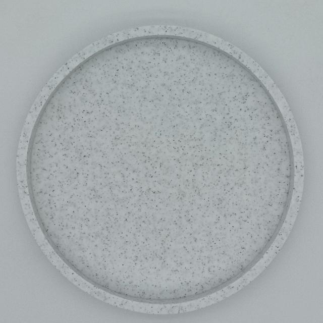 Bandeja Redonda Decorativa de Silicone para Banheiro e Cozinha