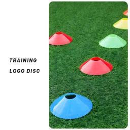 Conjunto de 1 a 10 placas de cone para futebol, placas de treinamento de futebol, equipamento de marcação de campo para prática de agilidade, equipamento de treinamento esportivo. - Image 2