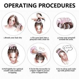 Modelador de cabelo macio sem calor para mulheres, fita de ondulação de cabelo sem calor para mulheres e meninas - Image 4
