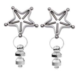 Conjunto de braçadeira de mamilo elétrica YoKoNex – Acessórios E-Stim com bolas ponderadas, sinos, clipes de vácuo, para jogo de choque BDSM e sensorial - Image 2