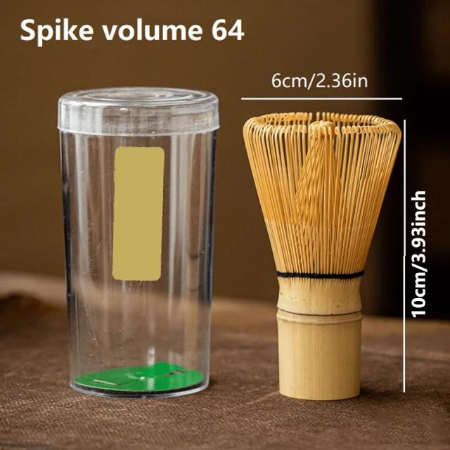 Escova de Bambu para Matcha - Ferramenta Prática para Cozinha
