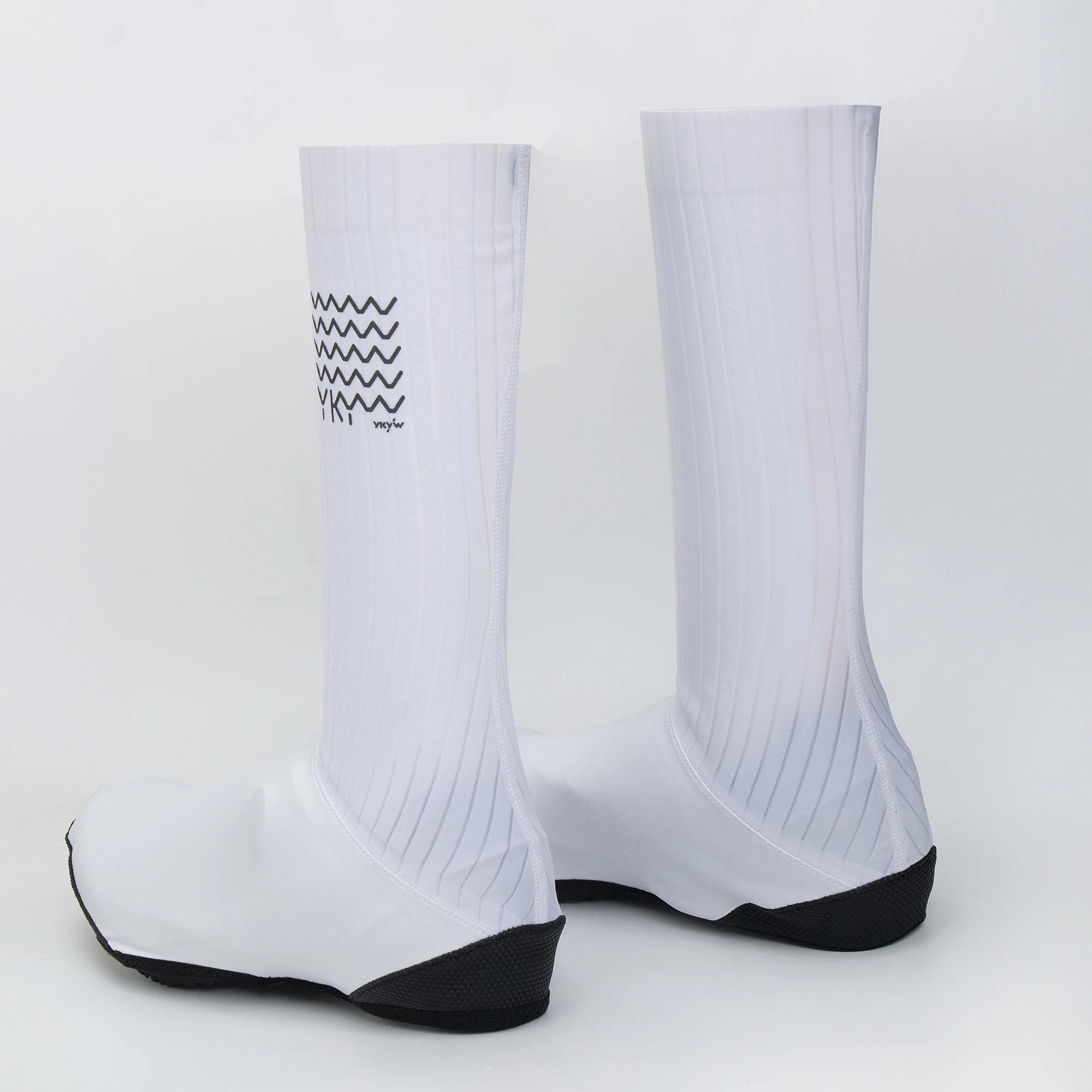 Ykywbike capa para sapatos de ciclismo, à prova d'água, com meias, reflexiva, novo tecido aero, acessórios para bicicleta - Image 1