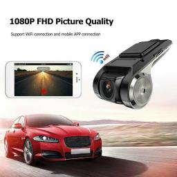 Carro dvr traço cam full hd dash cam para dvd android player adas unidade de navegação áudio automático alarme voz gravação vídeo - Image 1
