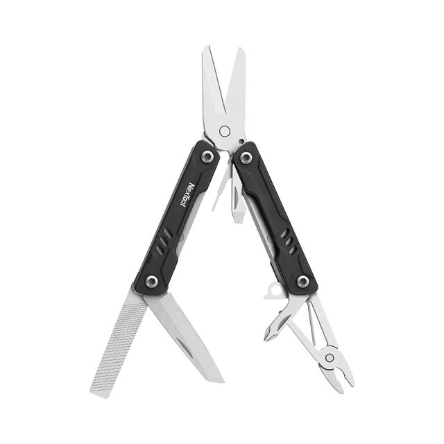 Tesoura Mini Sailor NexTool Versão 10 em 1, Ferramentas Multifuncionais EDC, Alicate, Faca Dobrável Mini, Tesoura, Chave de Fenda