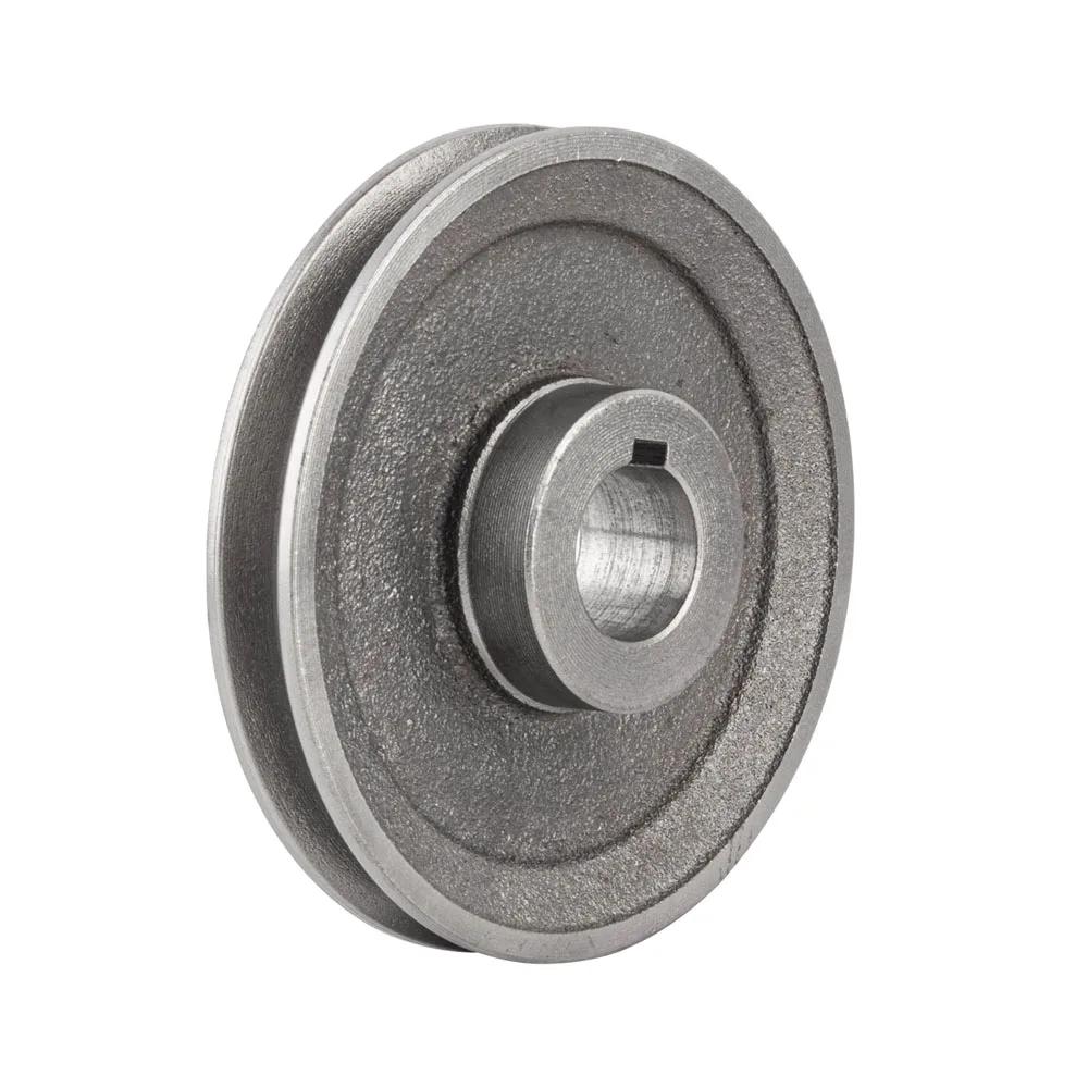 Polia de correia em V de slot único, diâmetro 110mm-200mm, tipo A, material de polia, ferro fundido, acessórios para ferramentas elétricas - Image 1