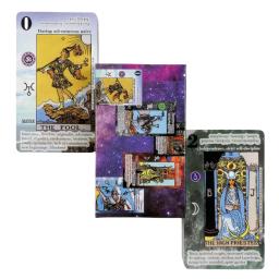 Novo Estudo Tarot para Iniciantes com Significados nas Cartas, Invertido, Chakra, Planeta, Elemento do Zodíaco Jogos de Tabuleiro - Image 6