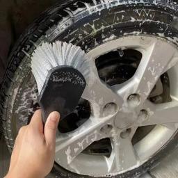 Carro Roda Escova De Limpeza Set, Detalhe Escova, Punho Curto, Pneu Rim Lavagem, Veículos de Limpeza, Manter Acessórios, Auto Em - Image 4