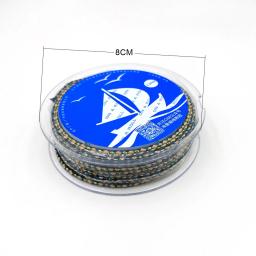 1 rolo de fio de algodão enrolado à mão colorido de 2mm, fio dourado, corda tecida, colar de pulseira para fazer joias diy, pulseira - Image 5