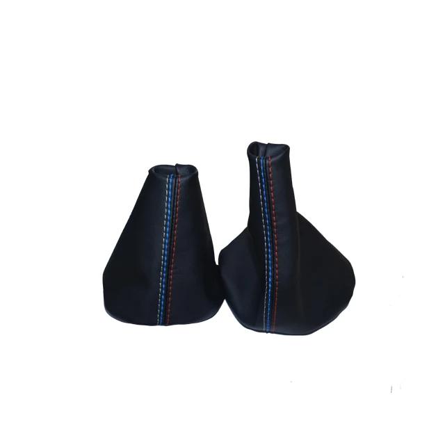 WLR Racing-Shift Engrenagem Freio de Mão Gaiter Couro para BMW Série 3 E36 E46 M3 WLR-SBC13