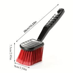 Escova ergonômica de limpeza de roda de cerdas macias – alça longa durável e antiderrapante para carros, caminhões, RVs e muito mais - Image 3