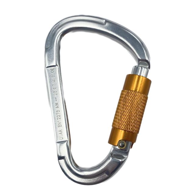 CLIWIZ Mosquetão de Bloqueio Automático 25KN Alpinismo Escalada