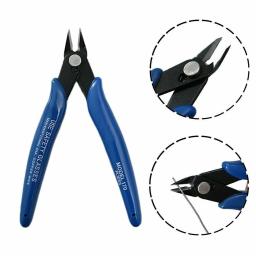 Alicate de Corte NJBLZQ em Aço Carbono para Fios Elétricos e Cabos, Alicate de Corte Lateral, Alicate de Corte Rente, Ferramenta Manual Doméstica Azul - Image 4