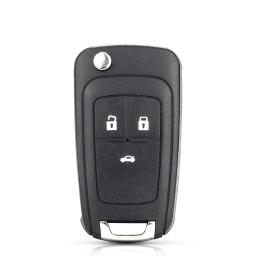 Keyyou flip dobrável remoto chave do carro escudo para chevrolet cruze epica lova camaro impala - Image 3