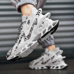 Tênis de luxo respirável masculino, Tênis Masculino, Mocassins casuais, Treinador de corrida, Corrida, Moda - Image 3