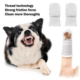 Kit de Limpeza Dental para Cães e Gatos, 6/12 Protetores de Dedo para Escovação de Dois Dedos, Essencial para Remoção de Tártaro e Higiene Oral - Image 2