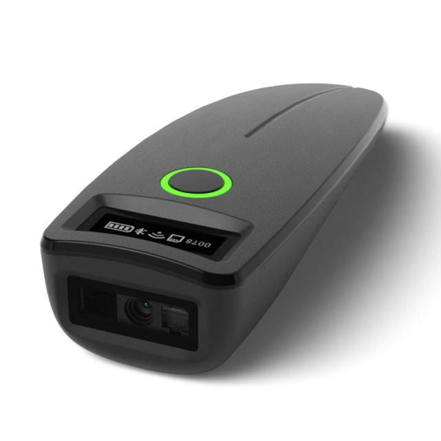 Scanner de Código de Barras 2D W7 Mini Sem Fio Bluetooth 1D 2D QR
