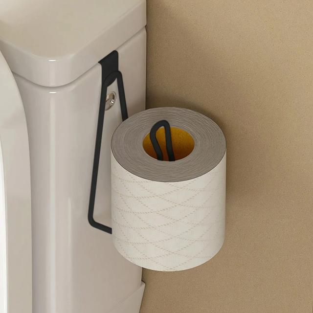 Suporte de Papel Higiênico Aço Inoxidável Montado na Parede Economiza Espaço