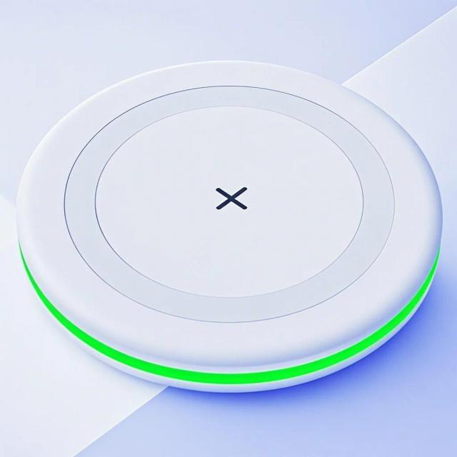 Carregador Sem Fio 50W Base de Indução Rápida para iPhone e Samsung