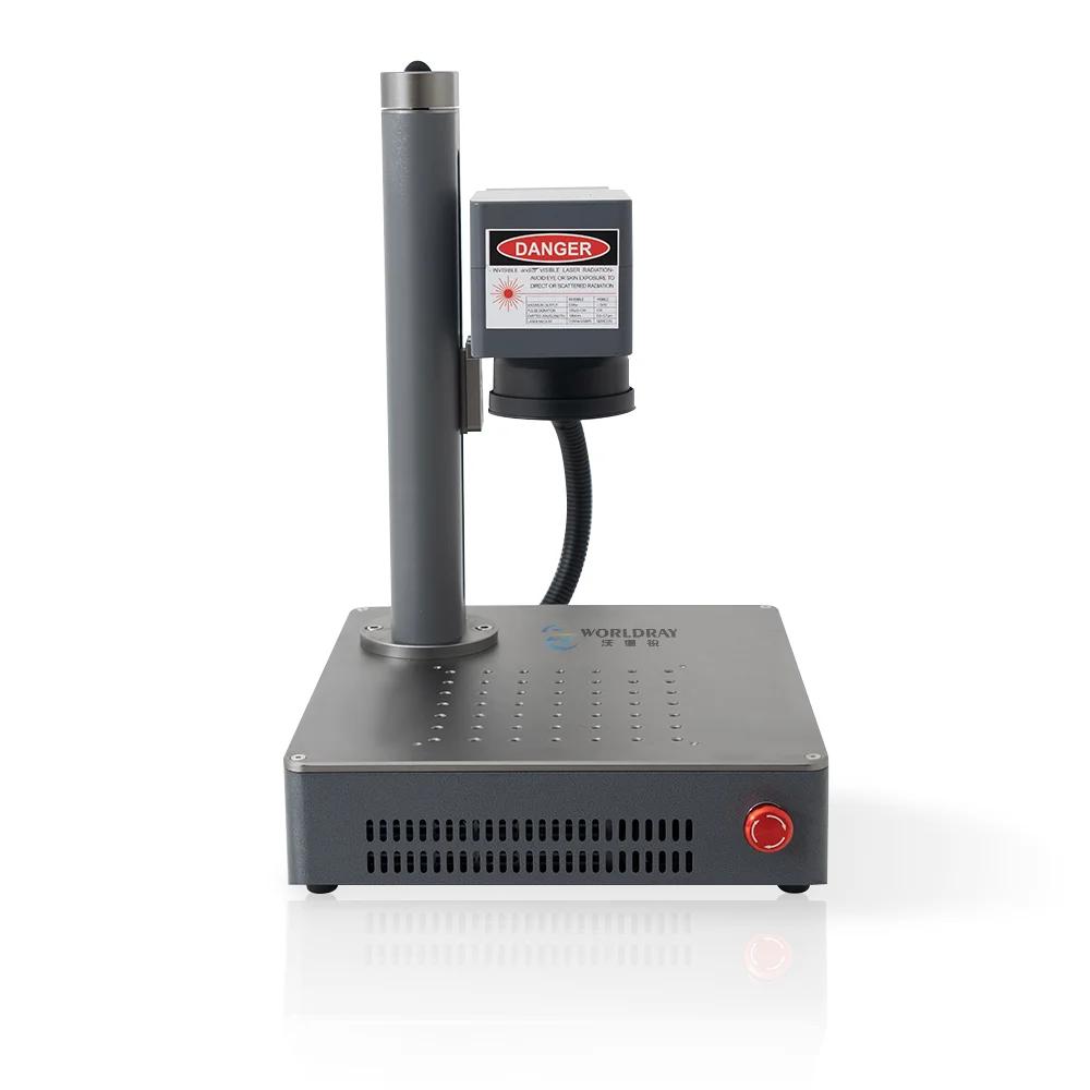 Worldray 20W 30W 50W Máquina de marcação a laser de fibra Gravador de mesa para joias de placa de identificação de metal e plástico - Image 1