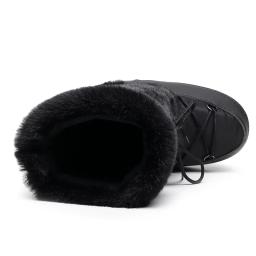 Botas peludas femininas novas botas de inverno de esqui quentes botas de espaço feminino na moda senhoras sapatos de inverno antiderrapante meninas botas de neve - Image 4