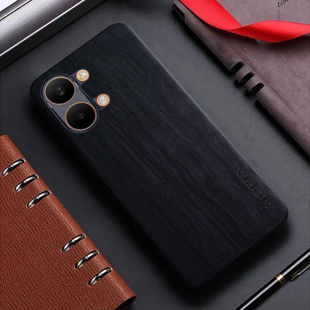 Capa Xiaomi Poco X8 Pro Max F8 F7 Pro 5G Couro Bambu Premium
