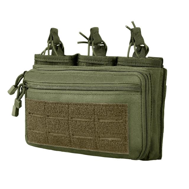 Molle Triple Mag Pouch Bolsa de Carregador Universal para Caça e EDC 23.5cm