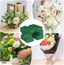 Bloco de espuma floral verde, arranjo de flores diy, esponja seca e molhada, tijolos absorventes para flores, aniversário, casamento, decoração de jardim - Image 6