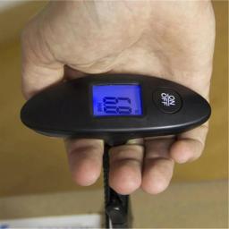 Balança Digital Portátil para Bagagem 40kg/100g de Alta Precisão com Cinta de Fixação e Display LCD - Image 2