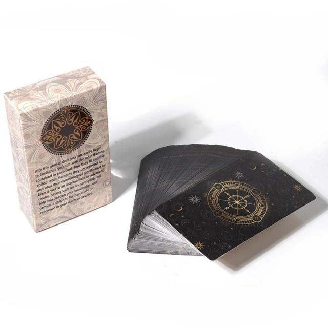 Baralho de Cartas de Tarô Retrô 2026 com Guia – Presente para Iniciantes em Adivinhação e Leitura de Tarô