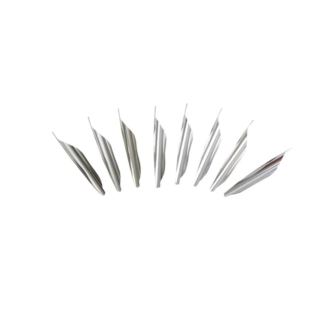 50 pçs pena espiral de tiro com arco 1.8 polegada palhetas giratórias com fita penas de seta varas rotativas asa direita/esquerda diy acessórios de seta - Image 1