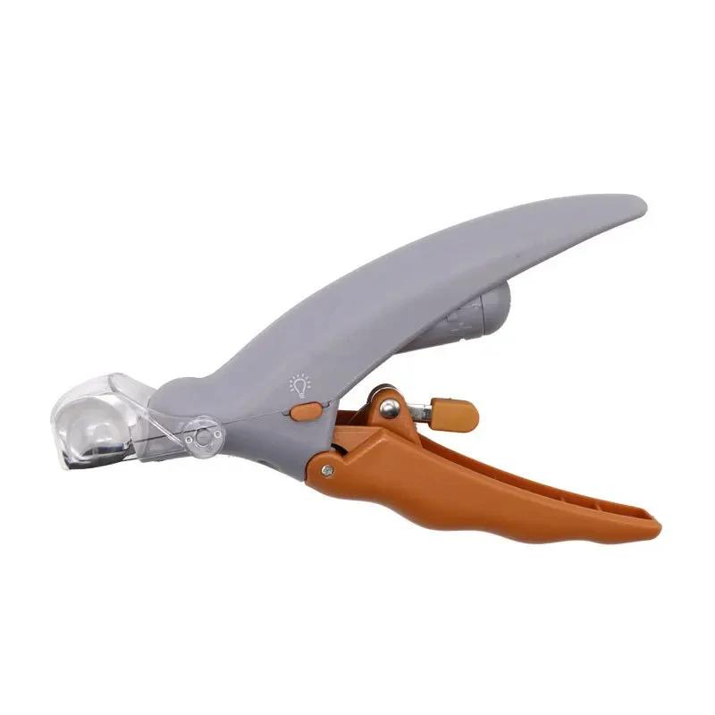 Tesoura profissional para cortar unhas de animais de estimação, com luz LED, para gatos e cães, ferramenta para cortar unhas, tesoura para cortar as garras, acessório para animais de estimação. - Image 1