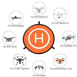 1pc drone quadcopters acessórios universal 55cm dobrável almofadas de pouso para dji - Image 5