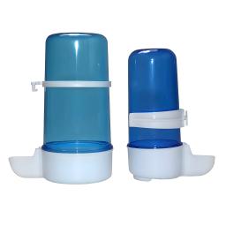 Bebedouro Automático Suspenso de Plástico para Pássaros, Comedouro para Papagaios, Alimentador para Gaiola de Pássaros, Alimentador para Periquitos Azuis e Pombos, 415ml 240ml - Image 2