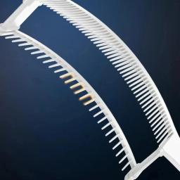 Pentes de barbeiro profissional, novo estilo, corte de cabelo, posicionamento curvo, resistente ao calor, pente superior plano, ferramentas de cabelo - Image 4