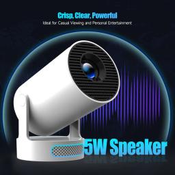 Magcubic 8K HY300 Pro + Projetor Construído em 5W Alto-falante 1280*720P Android 14 8000 Lumens Wifi6 BT5.4 Projetor Portátil ao ar livre - Image 4