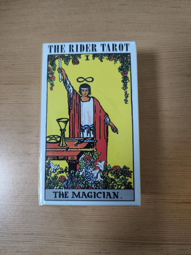 Baralho de Tarot Rider-Waite Autêntico com Livreto Inglês/Espanhol 49 Cartas